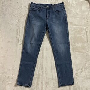 Seven7 Jeans Mens 32x30 Slim Straight Leg Stretch Blue Denim Medium‎ Wash